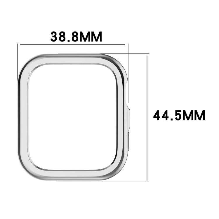 For Huawei Watch Fit 5 Pro Half Coverage Hollow PC Watch Protective Case(Black)