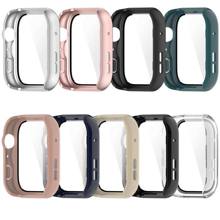 For Huawei Watch Fit 5 Pro Tempered Film Integrated PC Watch Protective Case(Pine Green)