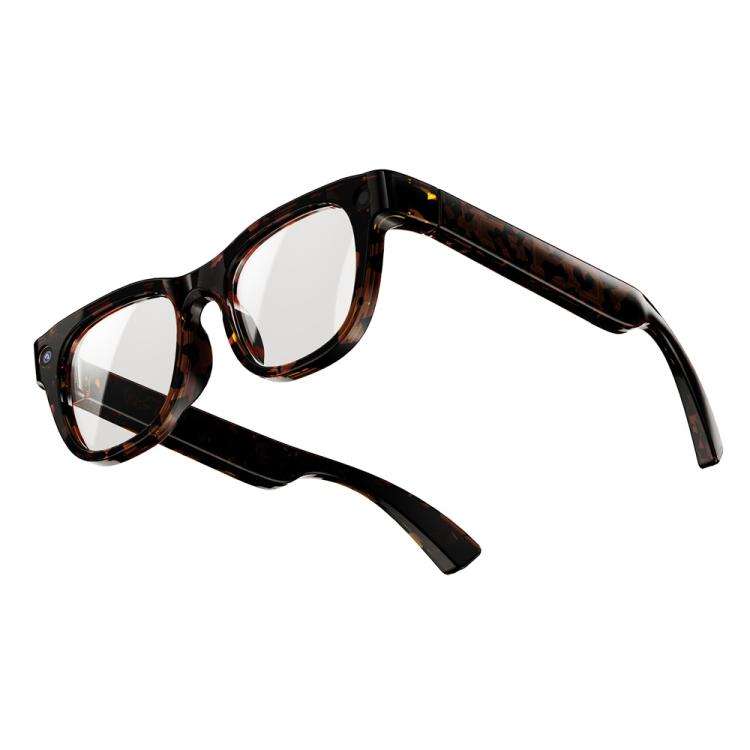 G600Pro 13MP AI Smart Glasses, Support Bluetooth Call / Intelligent Translation(Tortoiseshell Color)