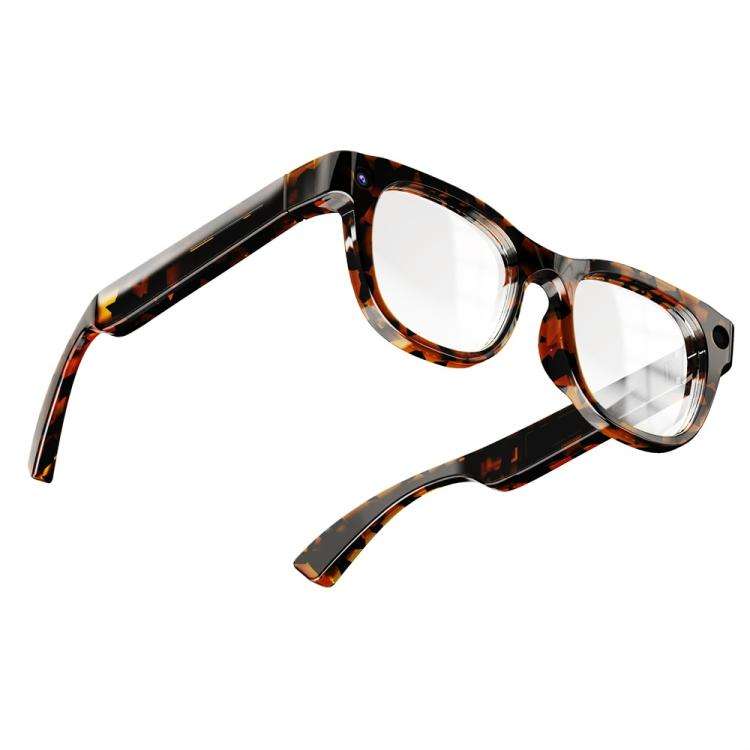 G600Pro 13MP AI Smart Glasses, Support Bluetooth Call / Intelligent Translation(Tortoiseshell Color)