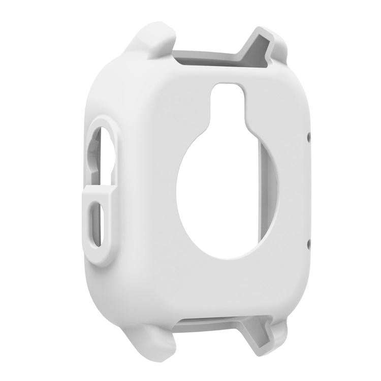 For Realme Watch 5 Silicone Watch Protective Case(White)