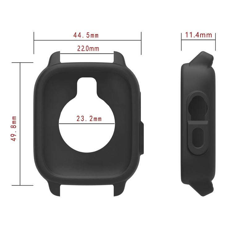 For Realme Watch 5 Silicone Watch Protective Case(Ivory White)