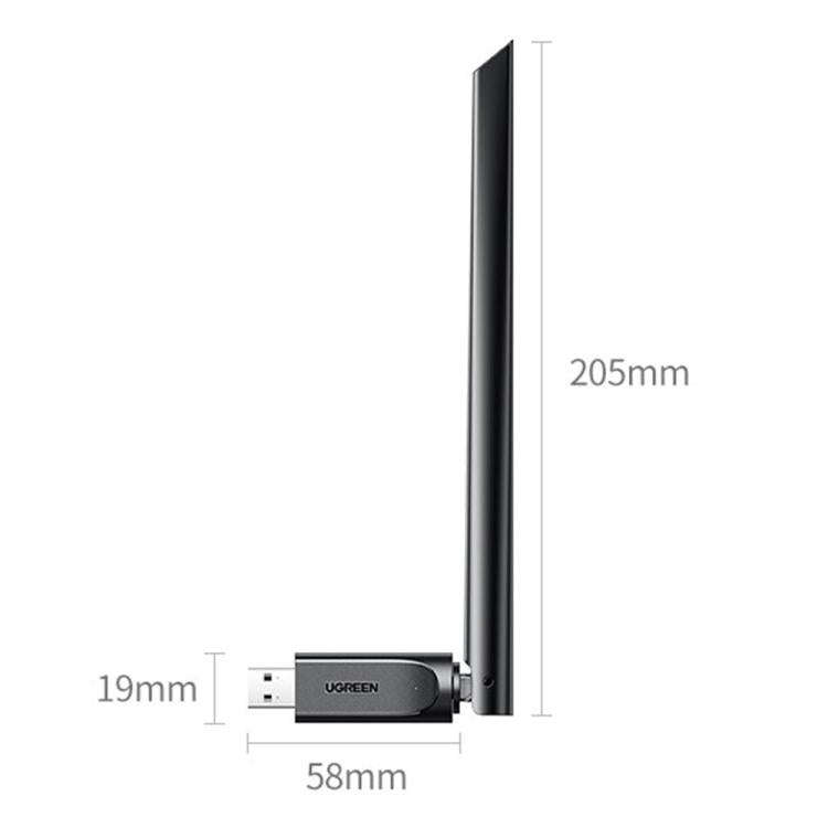 UGREEN CM763-35265 Dual Band 2.4G / 5G Wireless Network Card AX900 USB WiFi6 Adapter