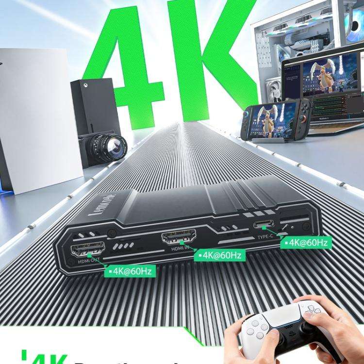 Lemorele AC09 Video Capture Card 4K HD Recorder