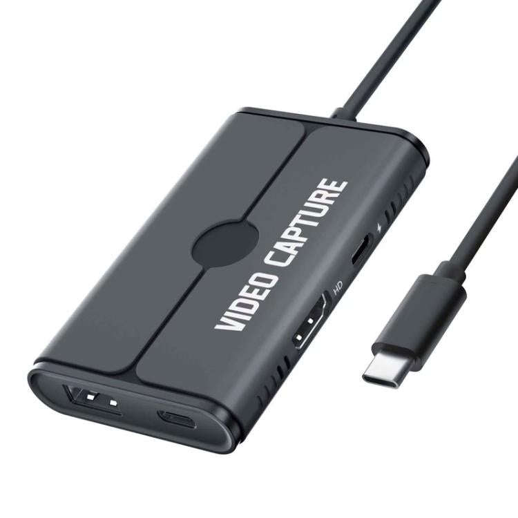 Lemorele AC08-1 4K HDMI Video Capture Card Game Live Recording Adapter(black)