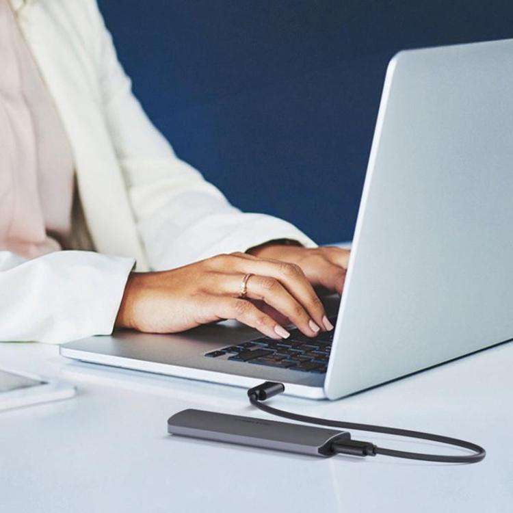 Lemorele SD1L M.2 NVMe SSD Enclosure Type-C 10Gbps Portable External Case