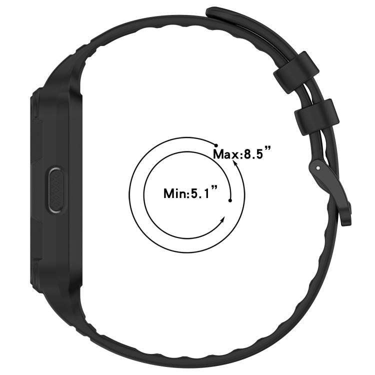 For Huawei Band 11 Pro / 11 Pro NFC Integrated Armor Solid Color Silicone Watch Band(Orange)