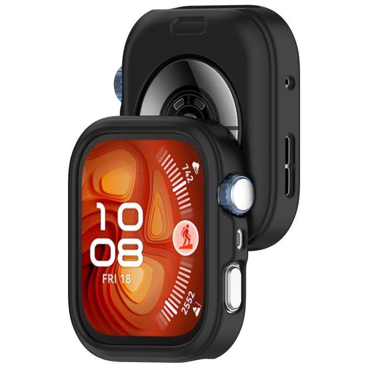 For Huawei Watch Fit 5 Silicone Watch Protective Case(Black)