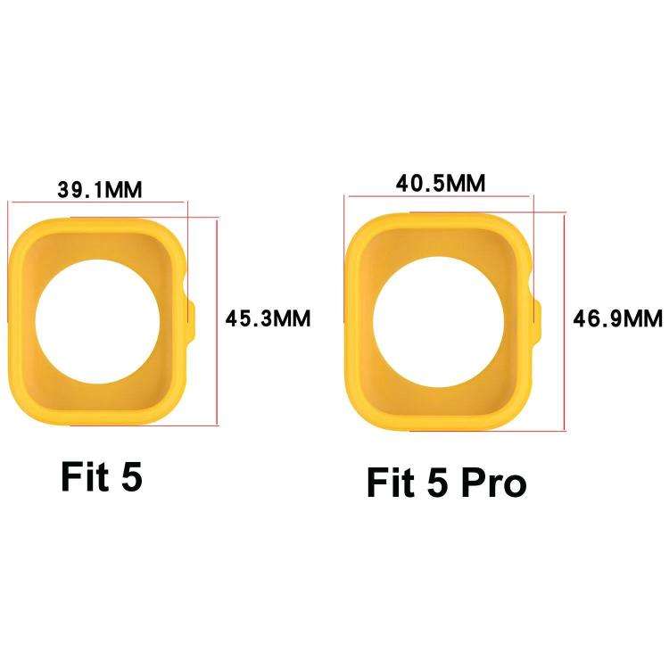 For Huawei Watch Fit 5 Pro Silicone Watch Protective Case(Lihgt Green)