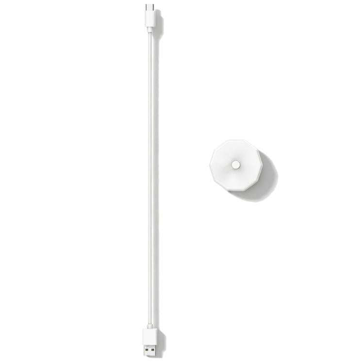 For AquaSonic Black / Vibe Pro Smart Toothbrush Charging Cable Charger Base(White)