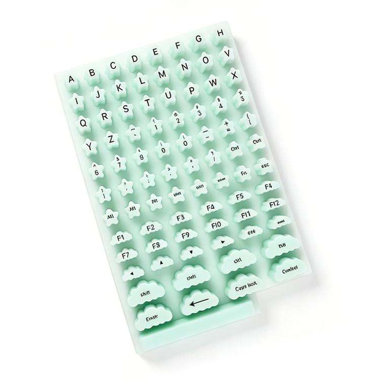 Keycaps for Typing with Long Nails(Green)