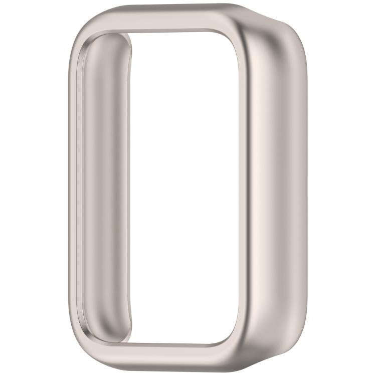 For Xiaomi Smart Band 10 Pro Half Coverage Hollow PC Watch Protective Case(Starlight)