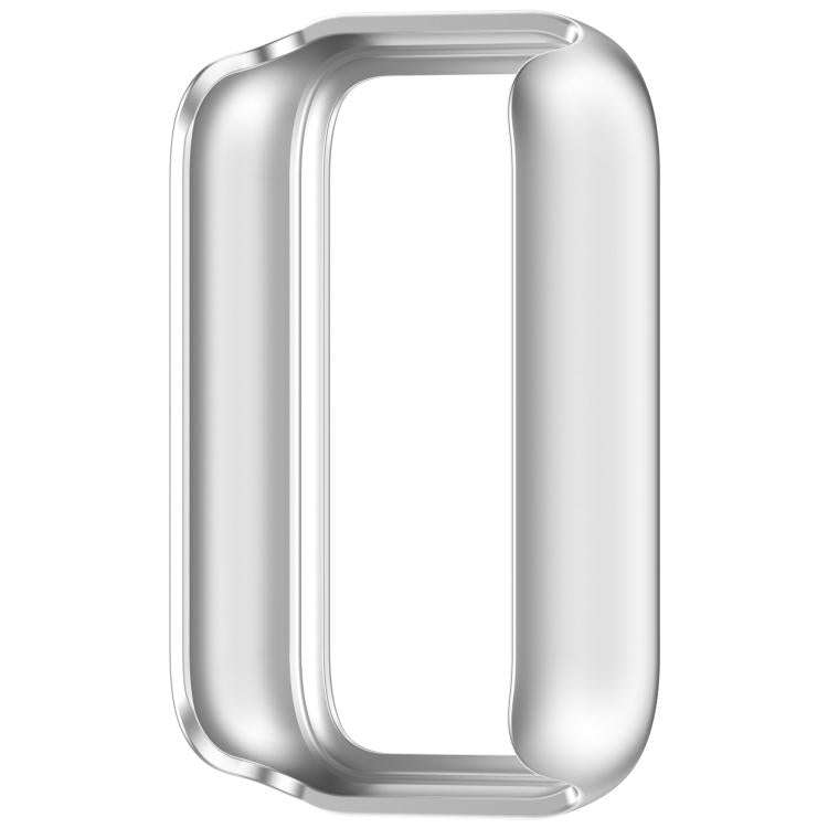For Xiaomi Smart Band 10 Pro Half Coverage Hollow PC Watch Protective Case(Silver)