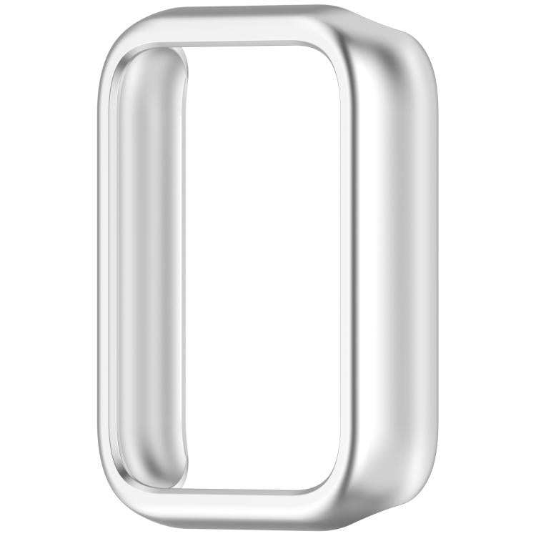 For Xiaomi Smart Band 10 Pro Half Coverage Hollow PC Watch Protective Case(Silver)