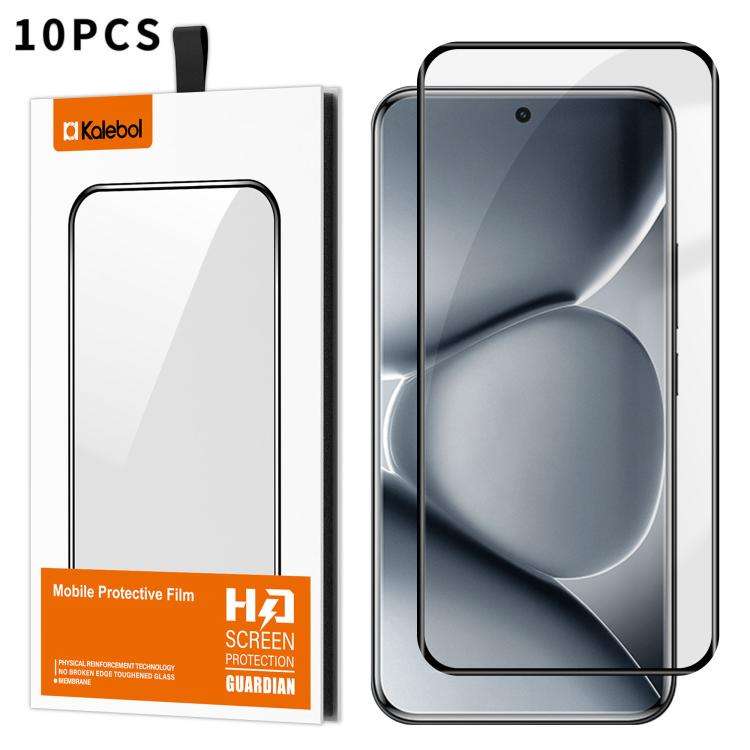 For Redmi Note 15 Pro+ 5G Global 163.3mm 10pcs Kalebol Full Glue Version Curved Full-Coverage Ant...