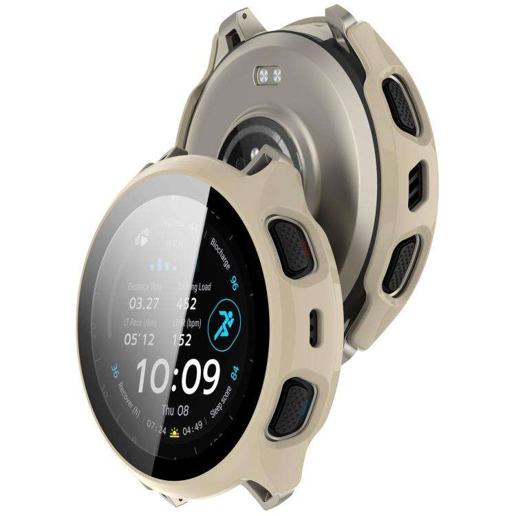 For Amazfit Cheetah 2 Pro  / Cheetah 2 Ultra Tempered Film Integrated PC Watch Protective Case(Iv...