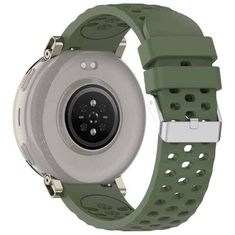 For Amazfit Cheetah 2 Pro Official Same Style Silicone Breathable Watch Band(Green)