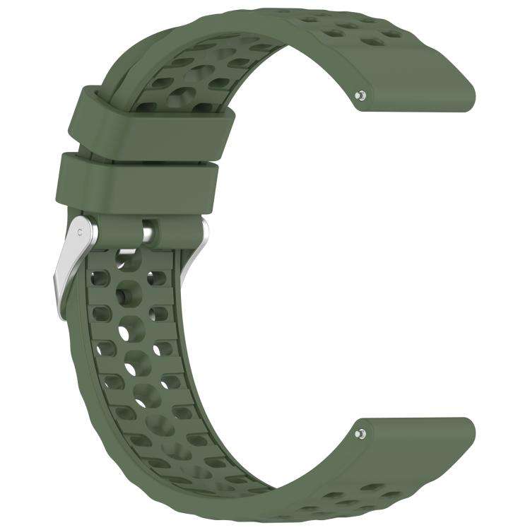 For Amazfit Cheetah 2 Pro Official Same Style Silicone Breathable Watch Band(Green)