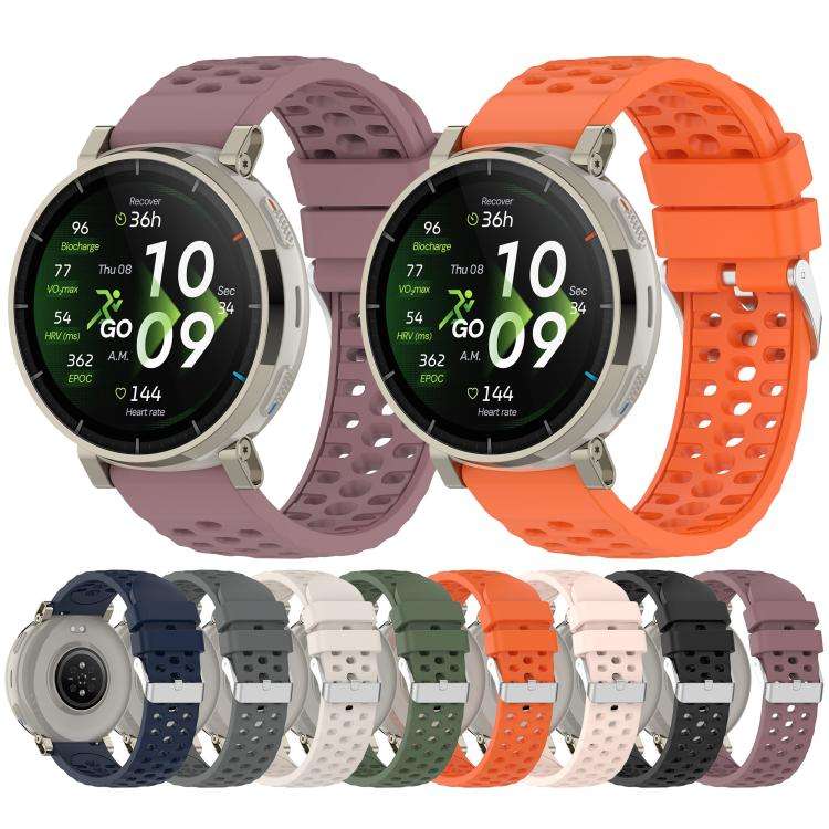 For Amazfit Cheetah 2 Pro Official Same Style Silicone Breathable Watch Band(Orange)