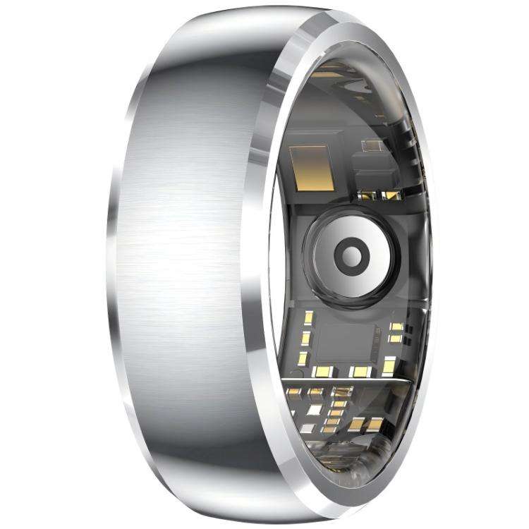 SY15 SIZE 11 Smart Ring, Supports Health Monitoring / Gesture Control(Silver)