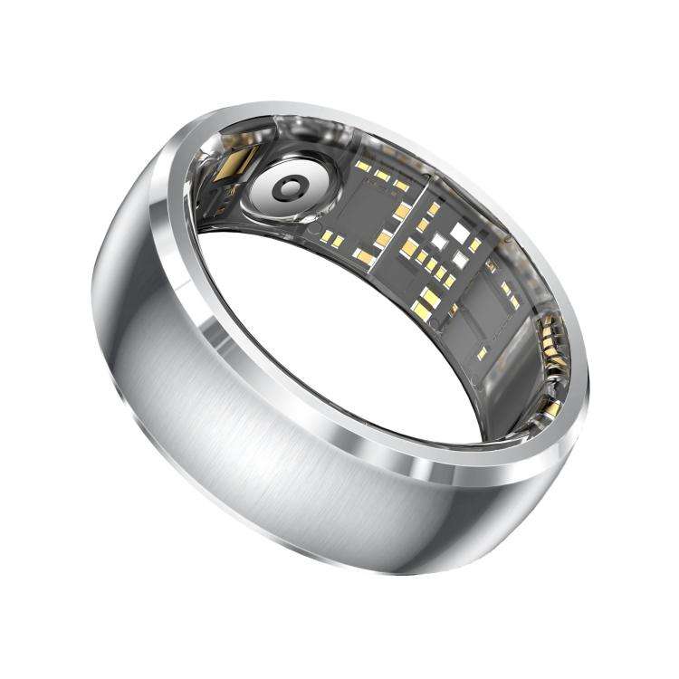 SY15 SIZE 11 Smart Ring, Supports Health Monitoring / Gesture Control(Silver)