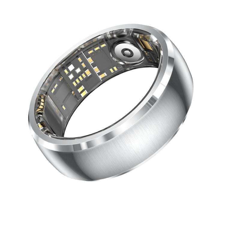 SY15 SIZE 11 Smart Ring, Supports Health Monitoring / Gesture Control(Silver)