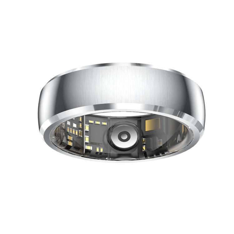 SY15 SIZE 11 Smart Ring, Supports Health Monitoring / Gesture Control(Silver)