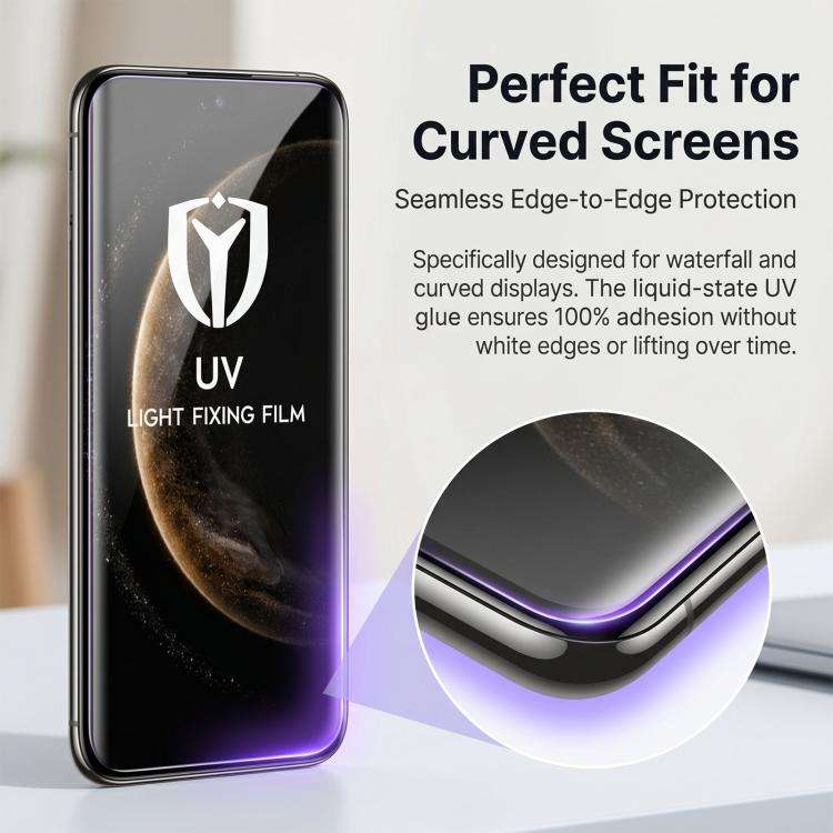 For Redmi Note 15 Pro+ 5G Global 163.3mm 25pcs Ultra-Thin Full-Screen Coverage Full Glue HD UV Cu...