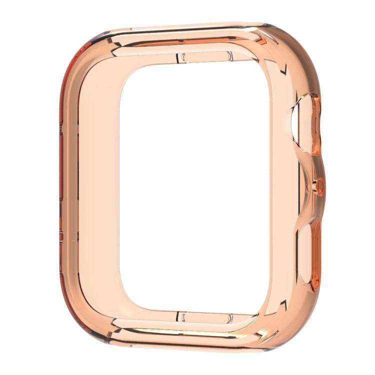 For Huawei  Watch Fit 5 Pro Candy Color Half Coverage Hollow TPU Watch Protective Case(Transparen...