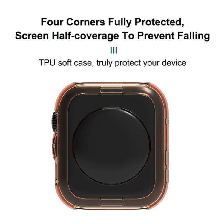 For Huawei  Watch Fit 5 Pro Candy Color Half Coverage Hollow TPU Watch Protective Case(Transparen...