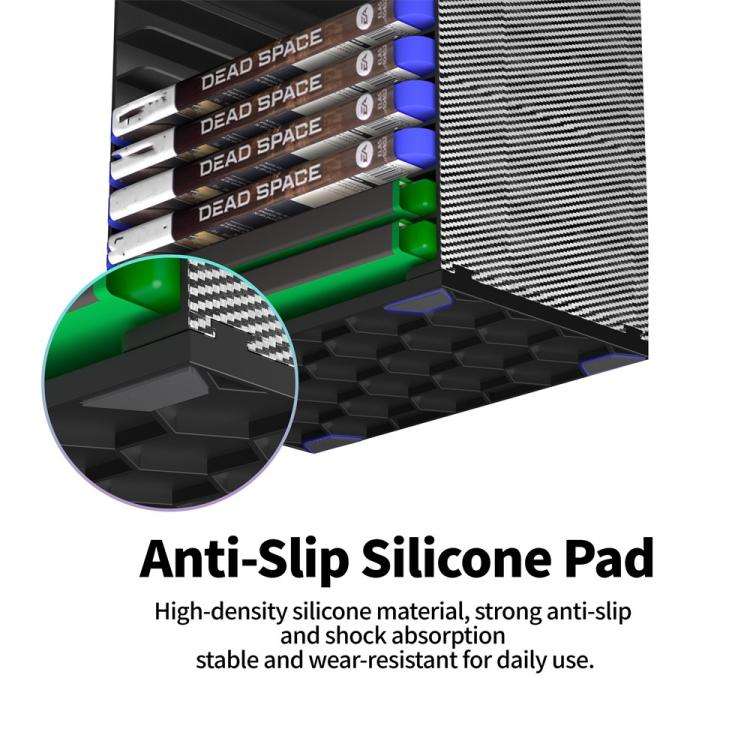 For Nintendo Switch / PS5 / PS4 / XBOX 2pcs Game Disc Storage Tower DIY Modular