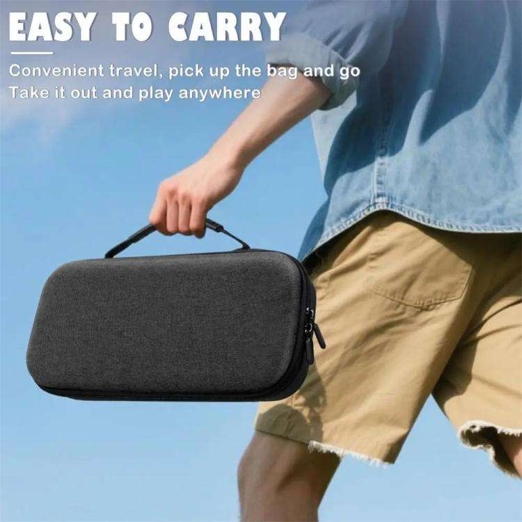 For Asus ROG Xbox Ally X 2025 Gaming Console Shockproof EVA Hard Shell Travel Storage Bag(Black)