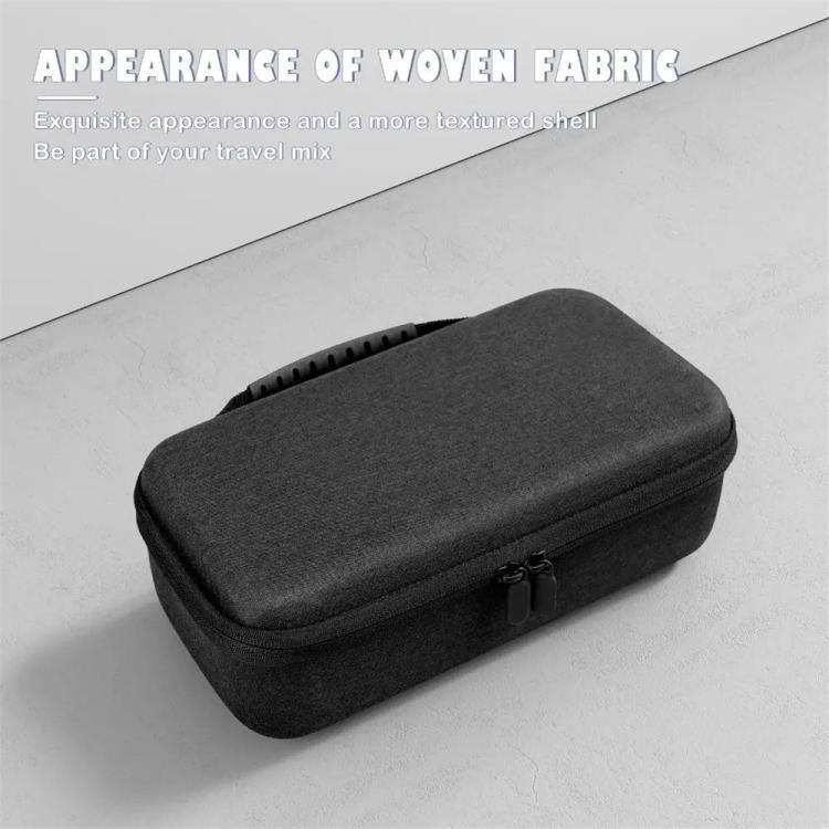 For Asus ROG Xbox Ally X 2025 Gaming Console Shockproof EVA Hard Shell Travel Storage Bag(Black)