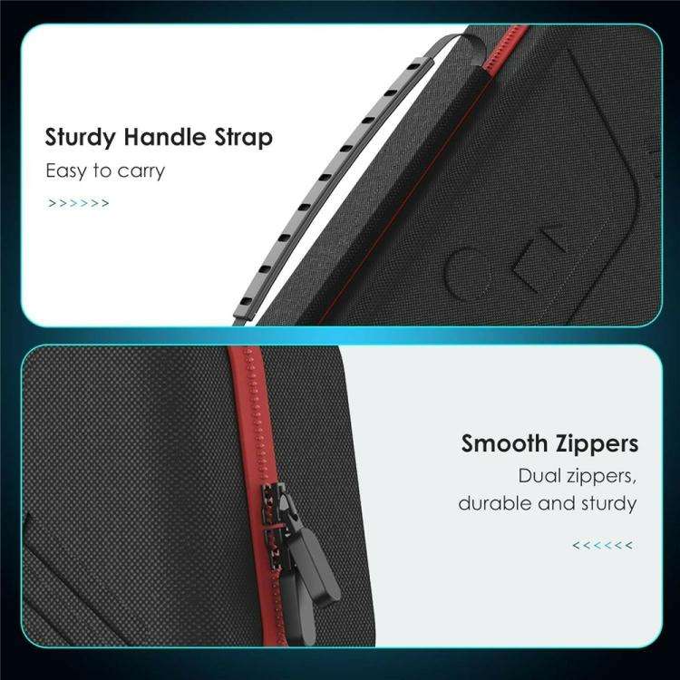 For Asus ROG Xbox Ally X / Xbox Ally Shockproof EVA Shell Protective Case(Black)