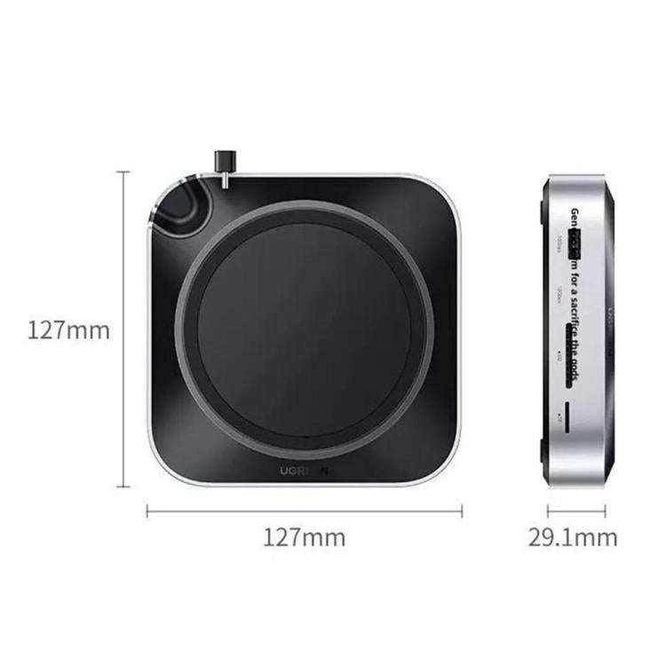 UGREEN CM841-65487 11-in-1 M.2 NVMe SSD Enclosure Docking Station for Mac Mini M4 / M4 Pro