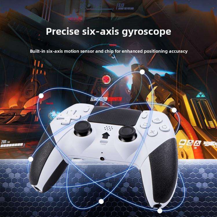 For PS5 Directly Connectable Controllers Bluetooth Wireless Game Controller(Black)