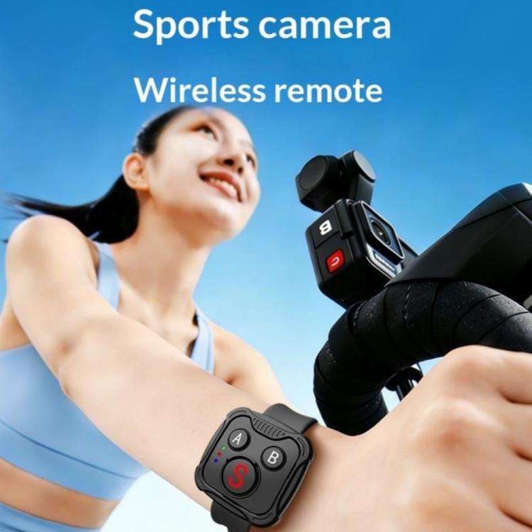 D10 Wireless Controller BT Remote Control For DJI Action, GoPro, Insta360 Action Cameras(White)