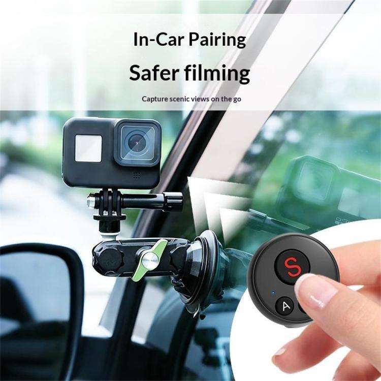 D11 BT Remote Control Ring Wearable Action Camera Controller For DJI Action, GoPro, Insta360 Acti...
