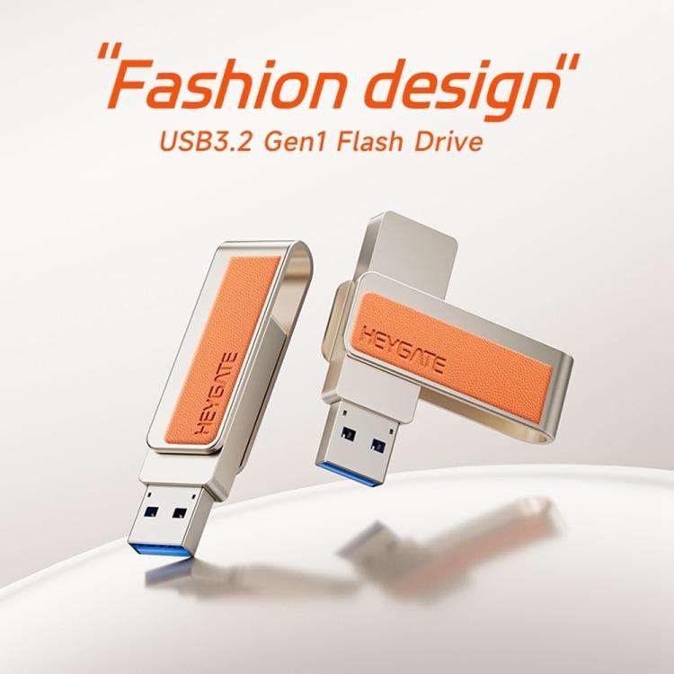 HEYGATE U1 USB 3.2 Flash Drive 150MB/s High Speed Memory Stick U Disk For PC Printer Projector, M...