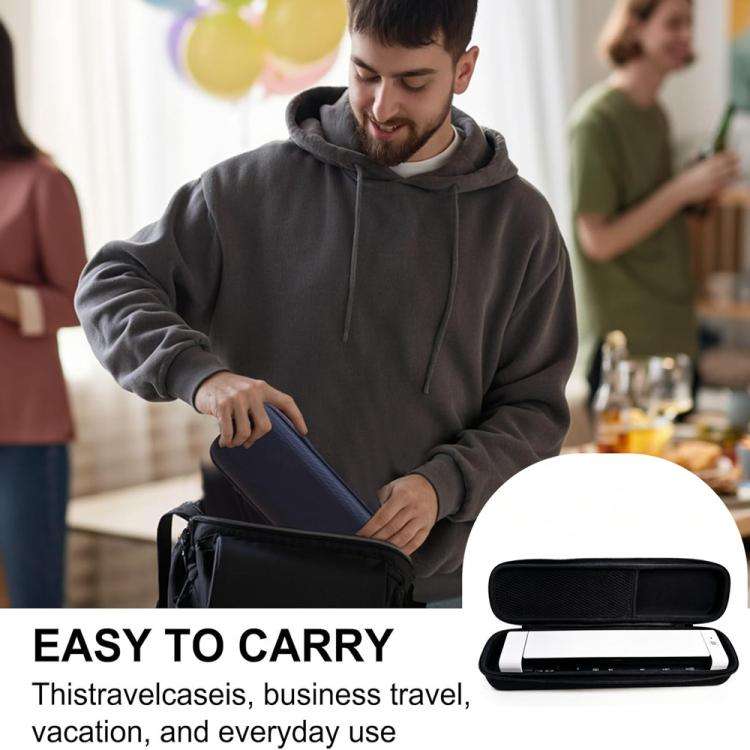 For Brother DS-640 / DS-940DW / DS-740D Portable Mobile Document Scanner Storage Bag