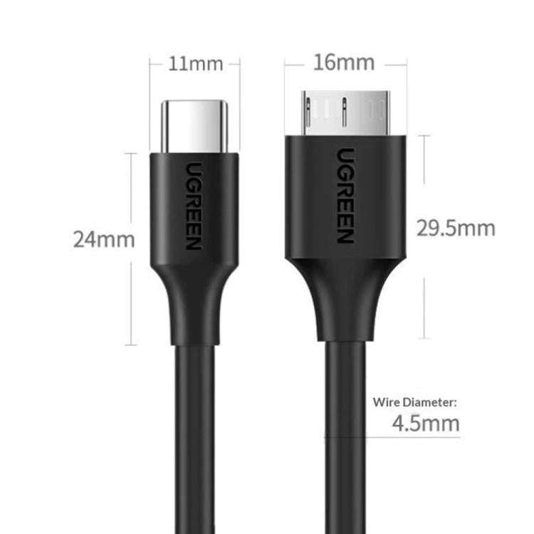 UGREEN 90996 3A Fast Charging 5Gbps Data Transfer Type-C to Micro-B USB 3.0 Cable