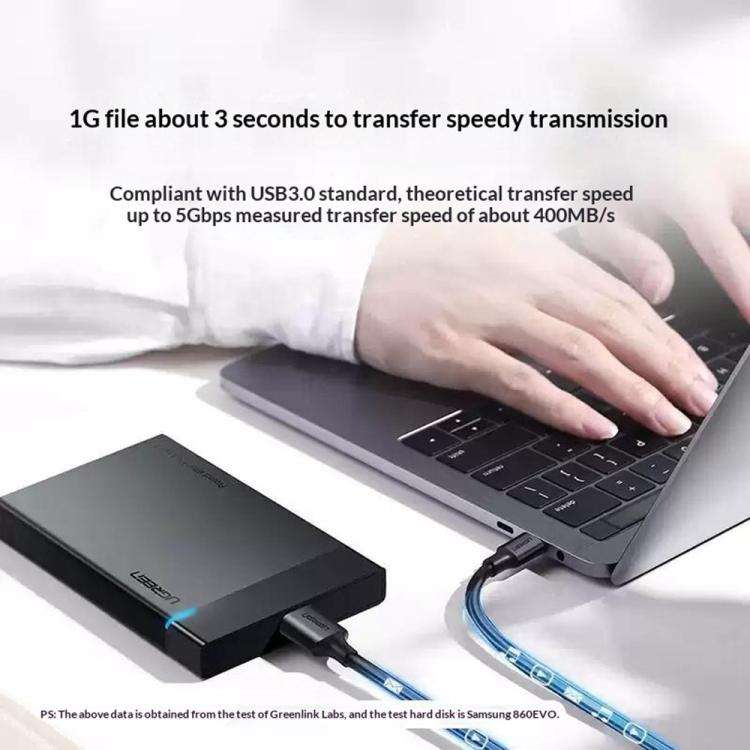 UGREEN 90996 3A Fast Charging 5Gbps Data Transfer Type-C to Micro-B USB 3.0 Cable