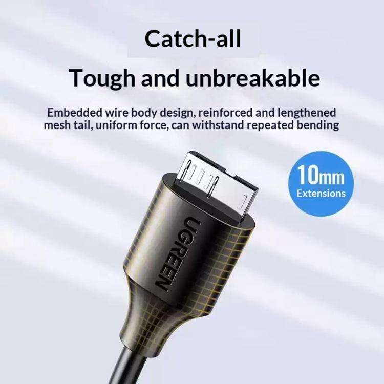 UGREEN 90996 3A Fast Charging 5Gbps Data Transfer Type-C to Micro-B USB 3.0 Cable