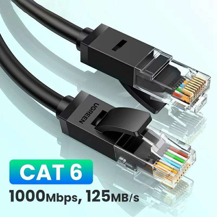 UGREEN NW102 20160 1000Mbps High Speed RJ45 Network Cable 2m Cat6 Ethernet Cable