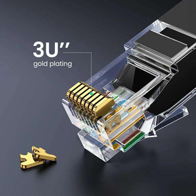 UGREEN NW102 20160 1000Mbps High Speed RJ45 Network Cable 2m Cat6 Ethernet Cable