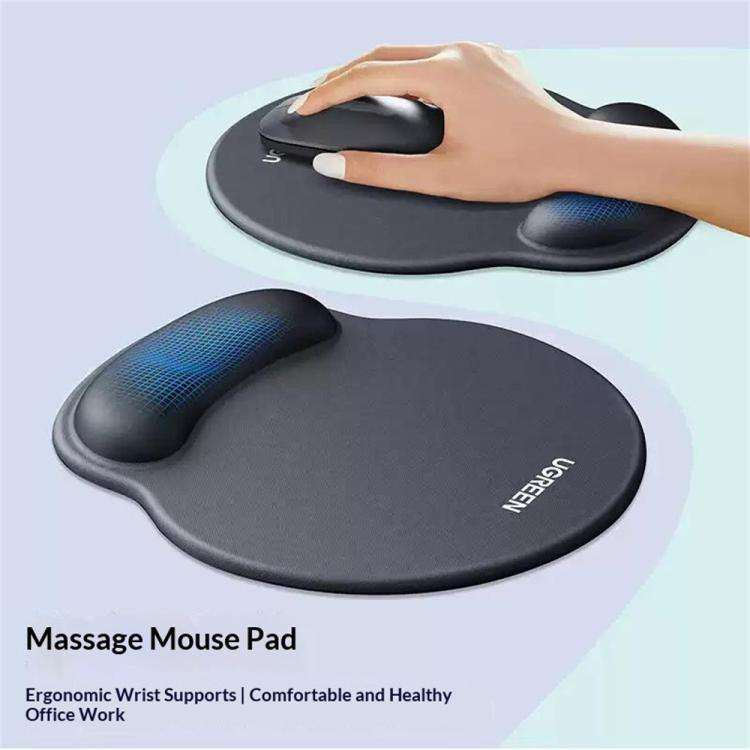 UGREEN LP668 5mm Memory Foam Anti-Slip Ergonomic Wrist Rest Mouse Pad