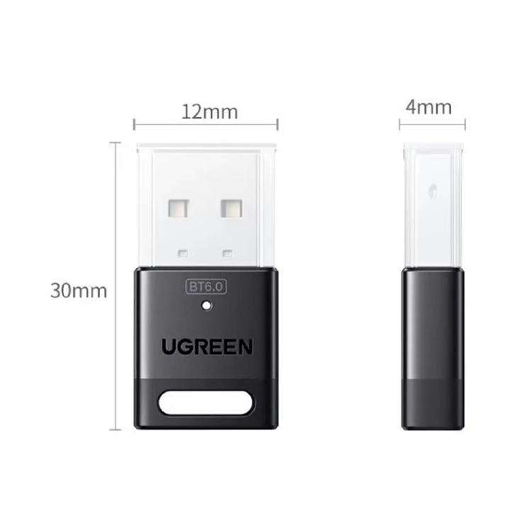 UGREEN 75073 20m Transmission Plug and Play Bluetooth 6.0 USB Adapter