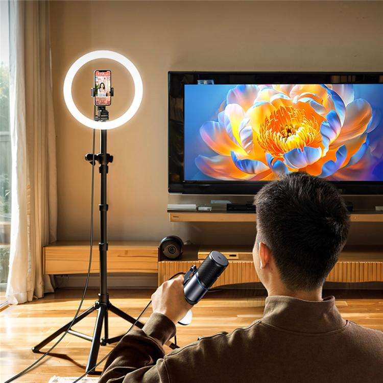 UGREEN CM769 RGB Light Design USB Desktop Noise Reduction Microphone for Live Streaming