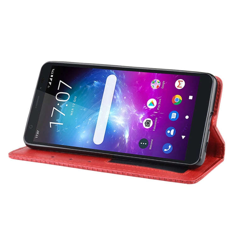 Magnetic Buckle Retro Crazy Horse Texture Horizontal Flip Leather Case for ZTE Blade A5 (2019) , ...