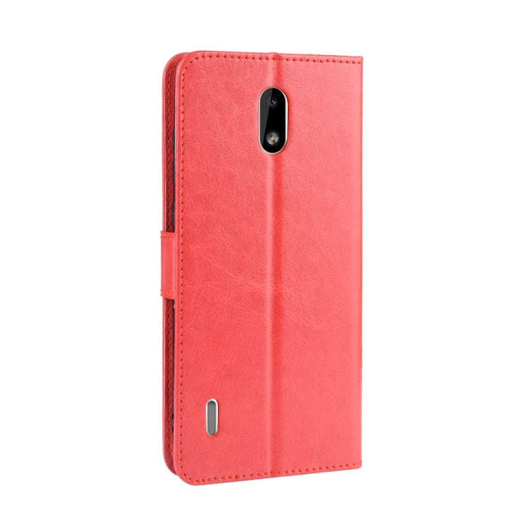 Retro Crazy Horse Texture Horizontal Flip Leather Case for Motorola Moto One Pro , with Holder & ...